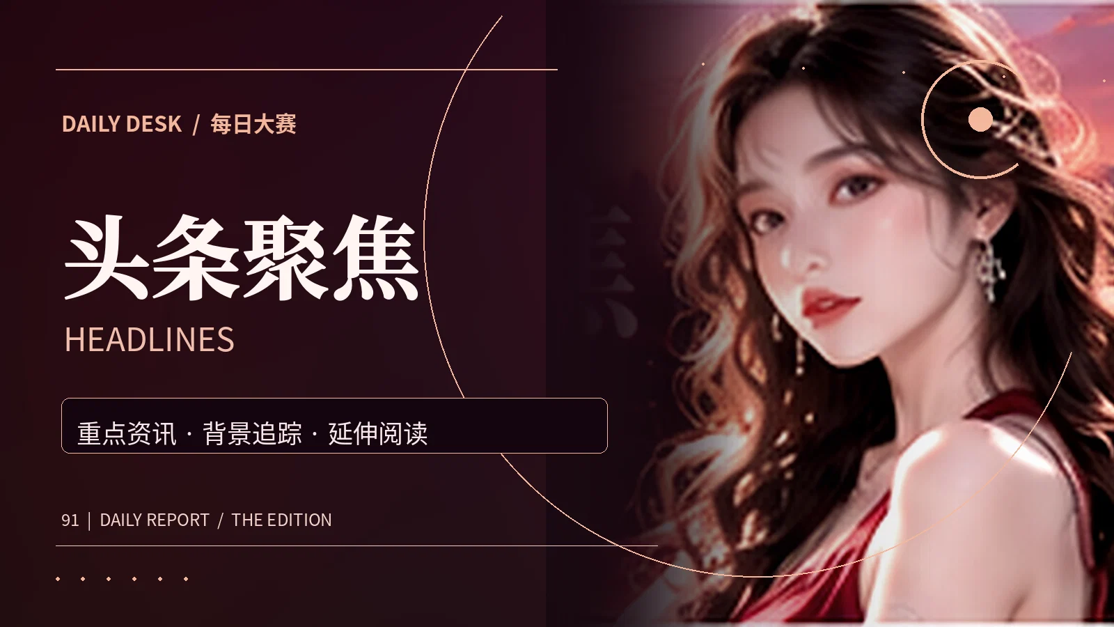头条资讯专题画面