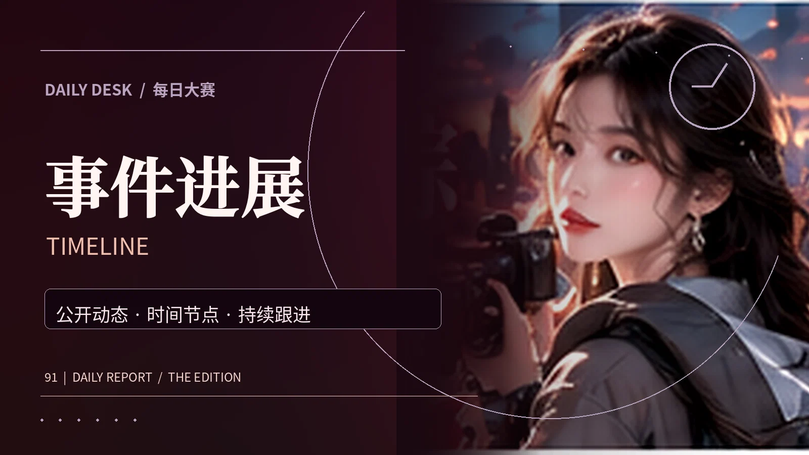 事件时间线主题画面